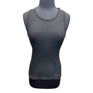 True Religion Ribbed Gold Logo Tank Top Size Medium – Excellent Condition